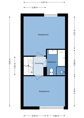 Floor plan - Valutaboulevard, 1060 RX Amsterdam 